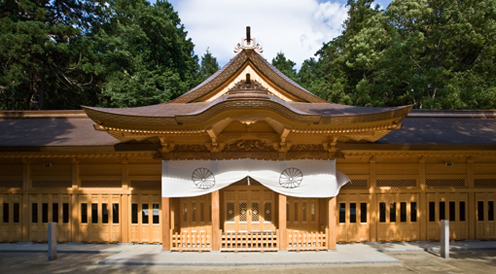 穂高神社正面